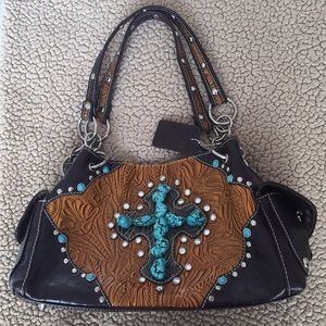 Beautiful leather purse